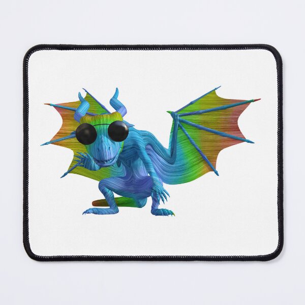 Item preview, Funky dragon wearing sunglasses waving designed and sold by NextStepUP.