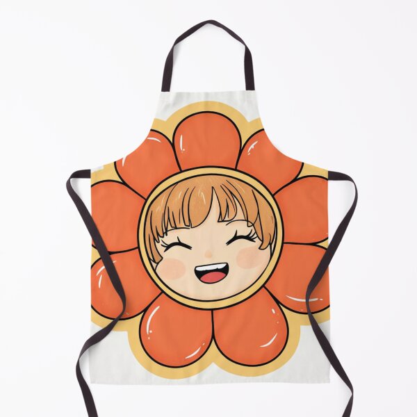 Item preview, Cute Flower Face Sticker  Kawaii Floral Character Art designed and sold by digitalvibe4u.