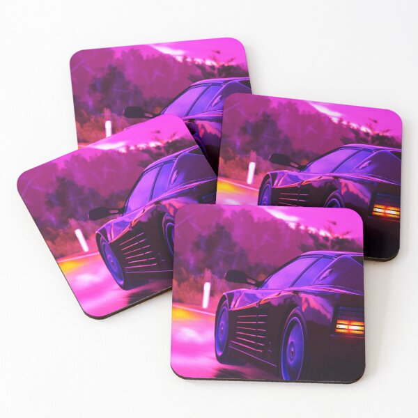Item preview, Synthwave Road designed and sold by zerocult.