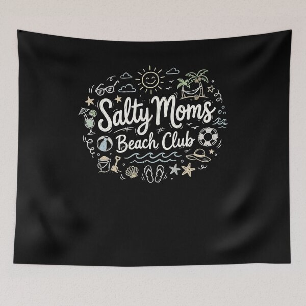 Item preview, Ocean Loving Mothers Seaside Squad Doodle designed and sold by snowry.