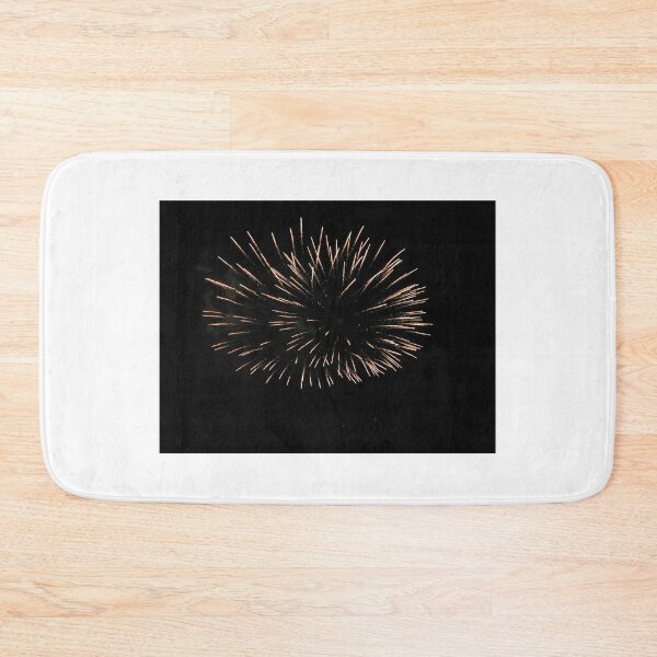 Item preview, Golden Fireworks Bursts Illuminate Night Sky During Festive Celebration and Holiday Firework Display designed and sold by Nmallia.