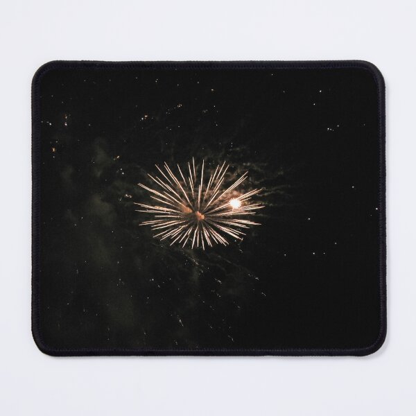 Item preview, Golden Fireworks Bursts Illuminate Night Sky During Festive Celebration and Holiday Firework Display designed and sold by Nmallia.