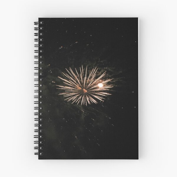 Item preview, Golden Fireworks Bursts Illuminate Night Sky During Festive Celebration and Holiday Firework Display designed and sold by Nmallia.