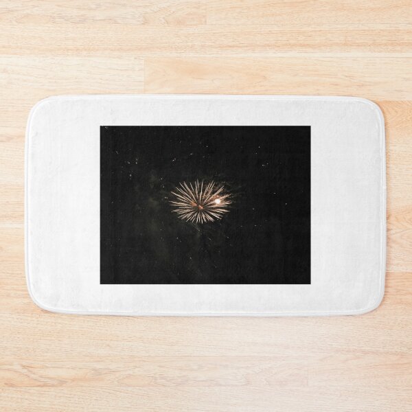 Item preview, Golden Fireworks Bursts Illuminate Night Sky During Festive Celebration and Holiday Firework Display designed and sold by Nmallia.