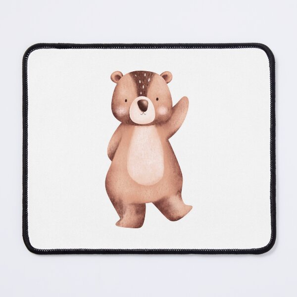 Item preview, Woodland Bear in Spring Nature - Adorable Forest Animal Watercolor Gift designed and sold by FuzionRaptor.