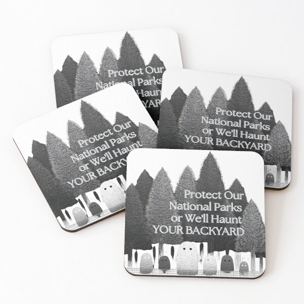 Item preview, Protect Our National Parks Or Well Haunt Your Backyard T-Shirt designed and sold by MerchlyMike.