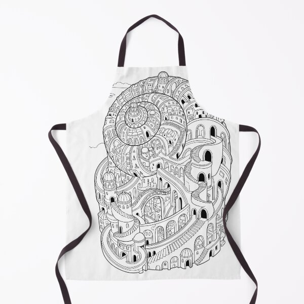 Item preview, Psychedelic impossible city designed and sold by chalia87.