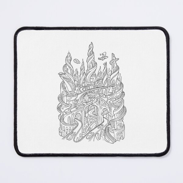 Item preview, Psychedelic impossible city designed and sold by chalia87.