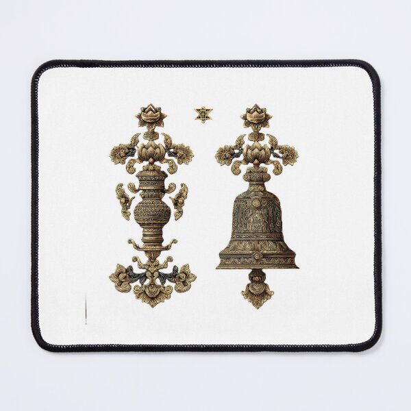 Item preview, Tibetan Rituals Sacred Art Meditation Gift designed and sold by eikuarte.