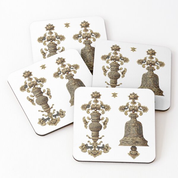 Item preview, Tibetan Rituals Sacred Art Meditation Gift designed and sold by eikuarte.