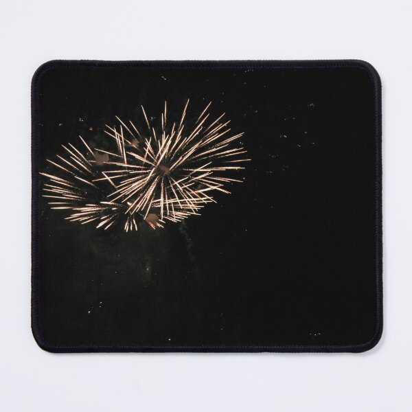 Item preview, Golden Fireworks Bursts Illuminate Night Sky During Festive Celebration and Holiday Firework Display designed and sold by Nmallia.