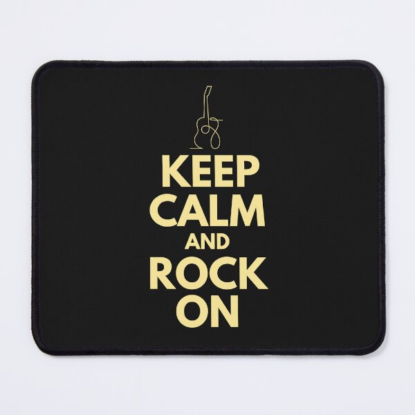 Item preview, Keep Calm And Rock On designed and sold by Joyful-Pixel.