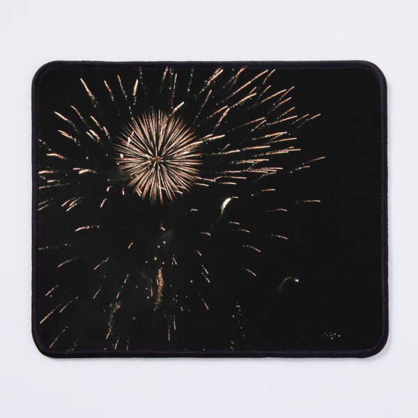 Item preview, Golden Fireworks Bursts Illuminate Night Sky During Festive Celebration and Holiday Firework Display designed and sold by Nmallia.