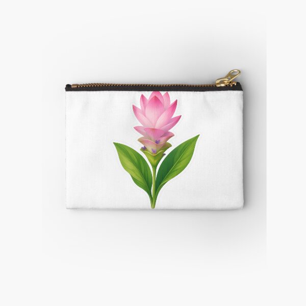 Item preview, Siam Tulip Sticker | Pink Botanical Tropical Flower Illustration | Siam Tulip Gift for Flower Lover designed and sold by Symbol Universe.