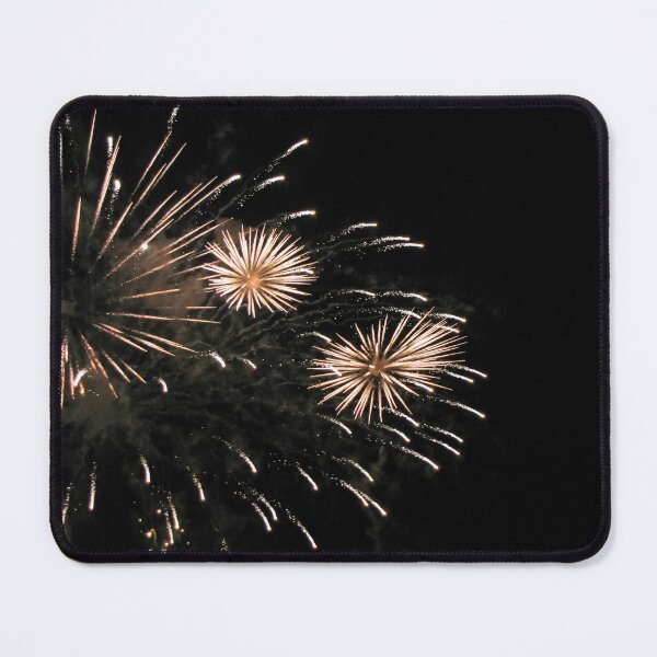 Item preview, Golden Fireworks Bursts Illuminate Night Sky During Festive Celebration and Holiday Firework Display designed and sold by Nmallia.
