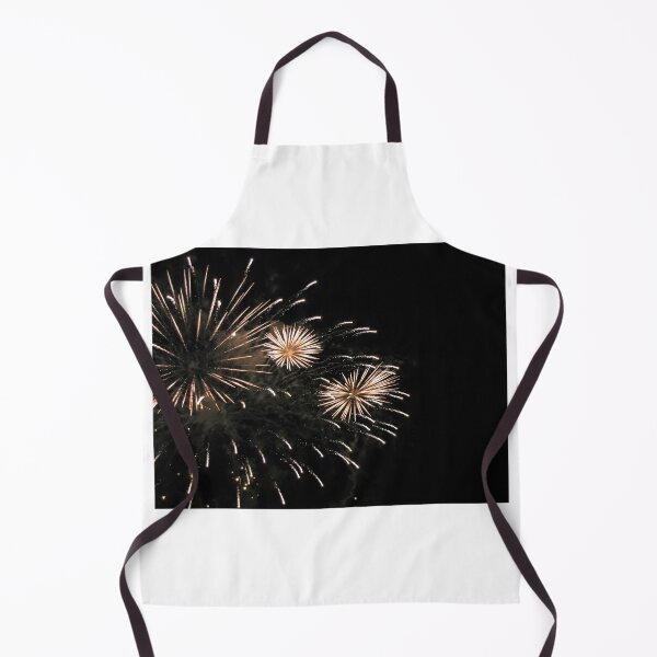 Item preview, Golden Fireworks Bursts Illuminate Night Sky During Festive Celebration and Holiday Firework Display designed and sold by Nmallia.