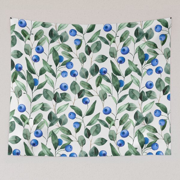 Item preview, Blueberry Vines designed and sold by CowboyRaija.