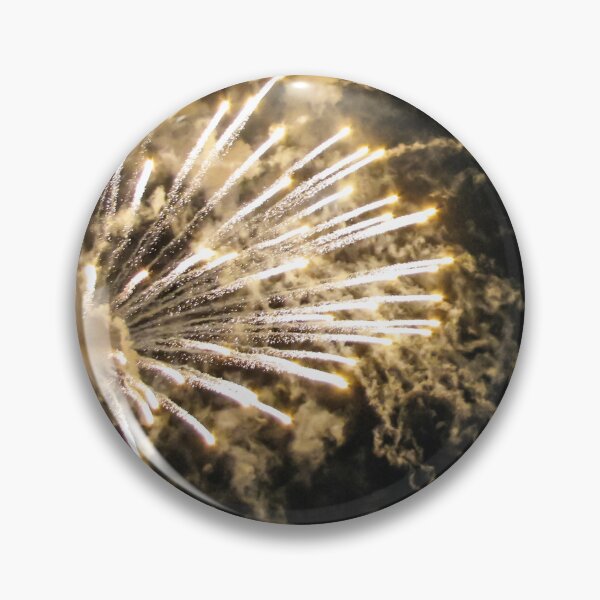Item preview, Golden Fireworks Bursts Illuminate Night Sky During Festive Celebration and Holiday Firework Display designed and sold by Nmallia.