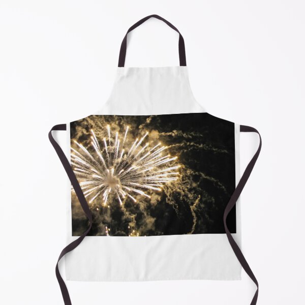 Item preview, Golden Fireworks Bursts Illuminate Night Sky During Festive Celebration and Holiday Firework Display designed and sold by Nmallia.