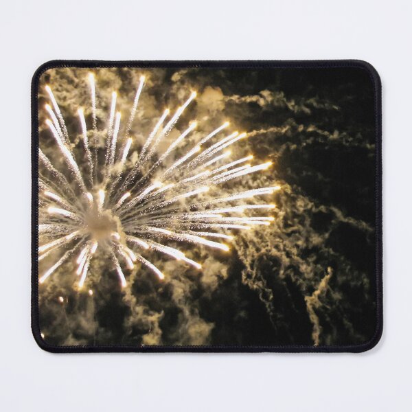 Item preview, Golden Fireworks Bursts Illuminate Night Sky During Festive Celebration and Holiday Firework Display designed and sold by Nmallia.