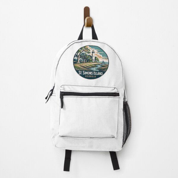 Item preview, St. Simons Island: Coastal Georgia Vintage Illustration designed and sold by CircinusStore.