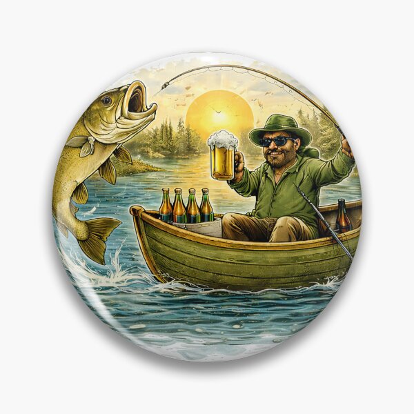 Artikelvorschau, Lustiges Angler-Shirt – Zeit zum Angeln T-Shirt, Geschenk für Angler-Väter, See-Life-Shirt, Geschenk für Bassangler entworfen und verkauft von EpicLuck.