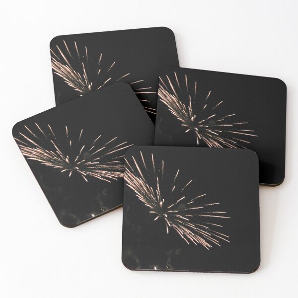 Item preview, Golden Fireworks Bursts Illuminate Night Sky During Festive Celebration and Holiday Firework Display designed and sold by Nmallia.