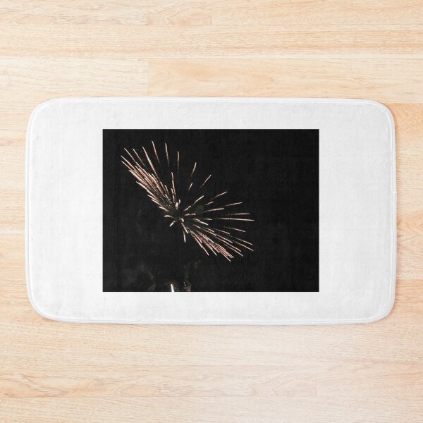 Item preview, Golden Fireworks Bursts Illuminate Night Sky During Festive Celebration and Holiday Firework Display designed and sold by Nmallia.