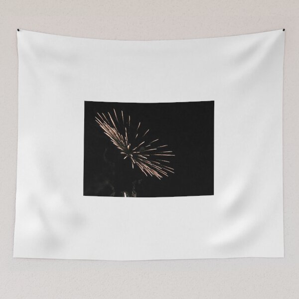 Item preview, Golden Fireworks Bursts Illuminate Night Sky During Festive Celebration and Holiday Firework Display designed and sold by Nmallia.