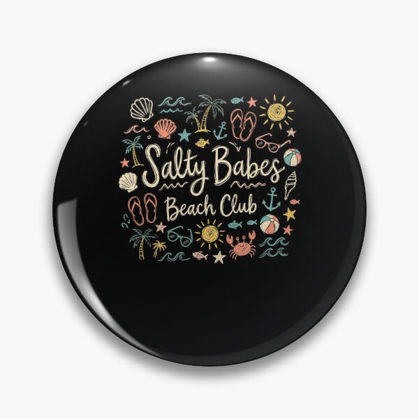 Item preview, Salty Babes Ocean Vibes Coastal Shore Design designed and sold by snowry.