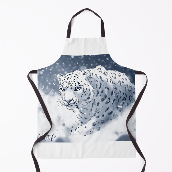 Item preview, Snow Leopard in Snowy Forest designed and sold by PetsArt.