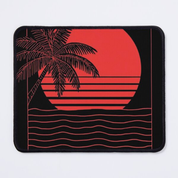 Item preview, Midnight Tropic - Retro Synthwave Palm Sunset designed and sold by PACS0011.