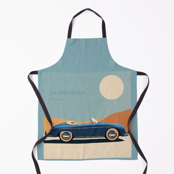 Item preview, German Roadster · Amalfi · 1954 | Classic Automotive Art Print designed and sold by BestVarieties.