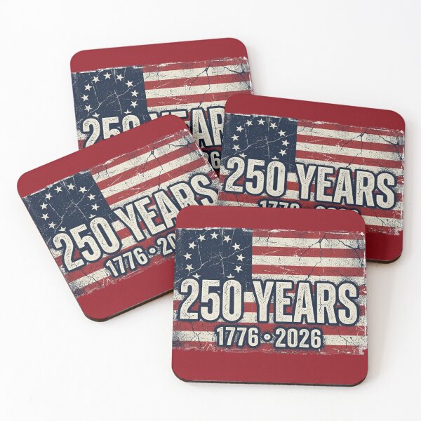 Artikelvorschau, 250 Jahre Amerika entworfen und verkauft von Bayou Boogalee Outfitters.