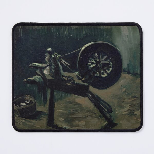 Item preview, Bobbin Winder by Vincent van Gogh: Rustic Post Impressionist Still Life Poster designed and sold by artofuniverse.