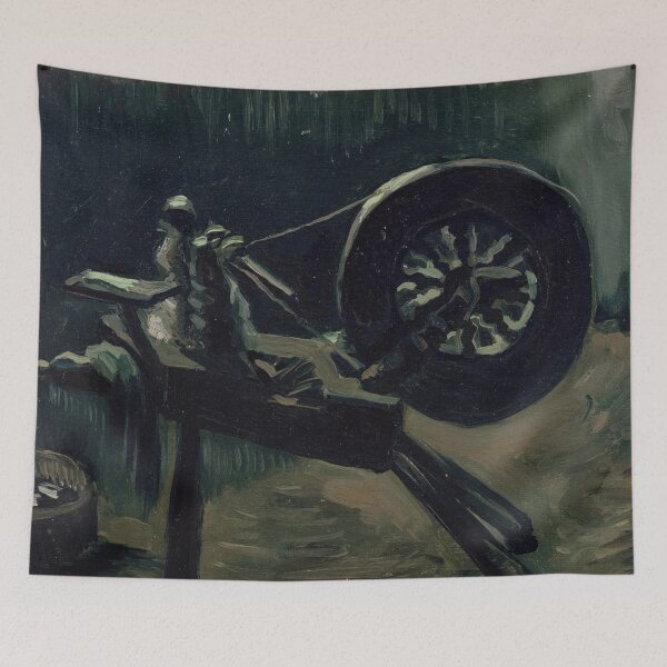 Item preview, Bobbin Winder by Vincent van Gogh: Rustic Post Impressionist Still Life Poster designed and sold by artofuniverse.