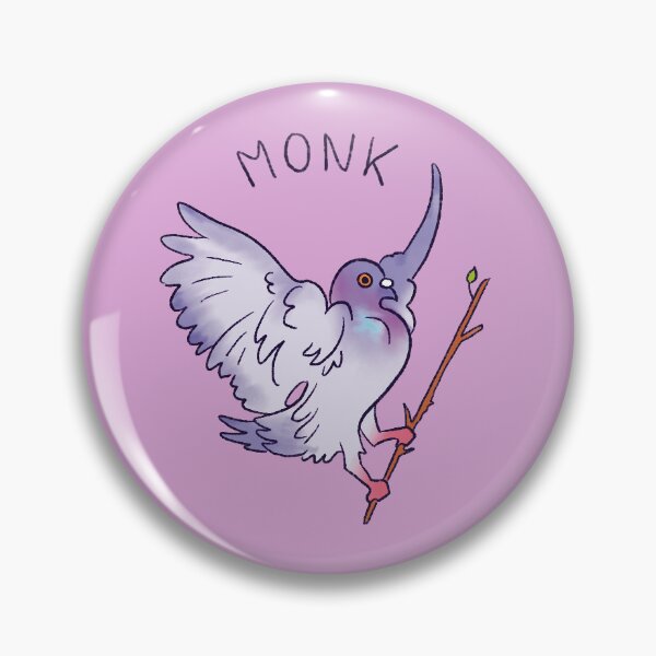 Item preview, Monk pigeon designed and sold by zevstari.