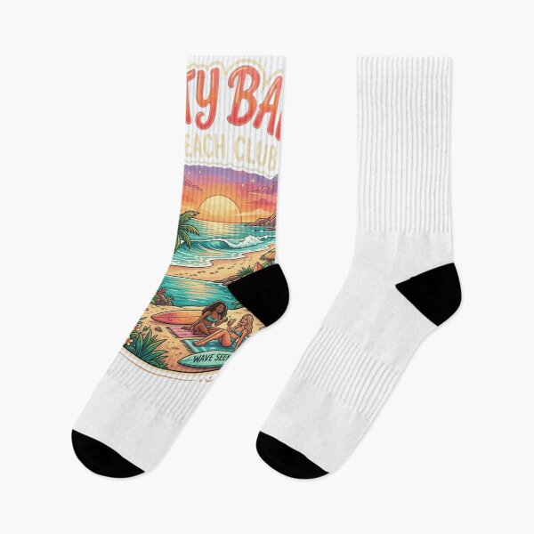 Item preview, Tropical Beach Women Friends Sunset Surf Scene designed and sold by snowry.