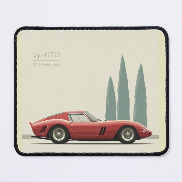 Item preview, Italian Racing Coupé · Toscana · 1962 | Classic Automotive Art Print designed and sold by BestVarieties.