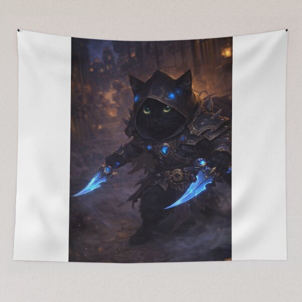 Item preview, Shadow Rogue Cat Stealth Fantasy Character designed and sold by Mirgonhood.
