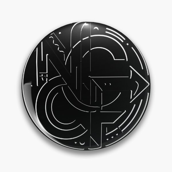 Item preview, Modern Abstract Geometric Emblem Line Art designed and sold by BestChoiceService.