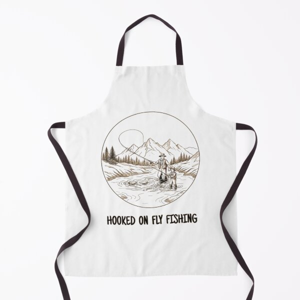Item preview, Hooked on fly fishing father and son designed and sold by Stefanrajzer.