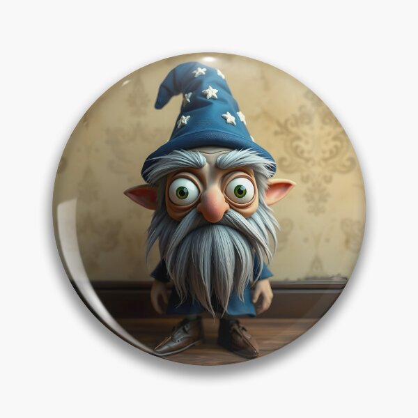 Item preview, fun old little wizard designed and sold by Henrybubbles400.