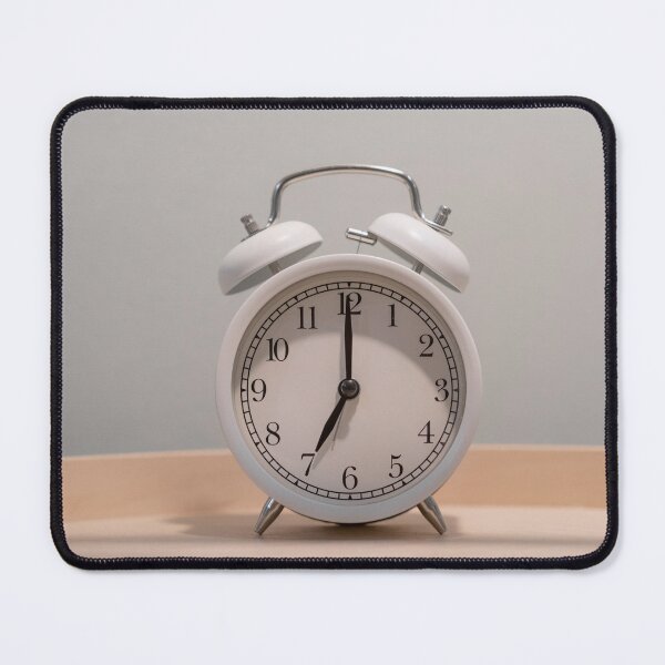 Item preview, Alarm Clock on Minimal Background Time Management Concept designed and sold by VisualMoodFoto.