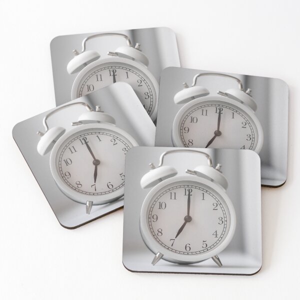 Item preview, Alarm Clock on Minimal Background Time Management Concept designed and sold by VisualMoodFoto.
