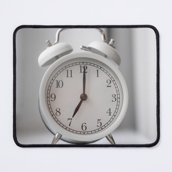 Item preview, Alarm Clock on Minimal Background Time Management Concept designed and sold by VisualMoodFoto.