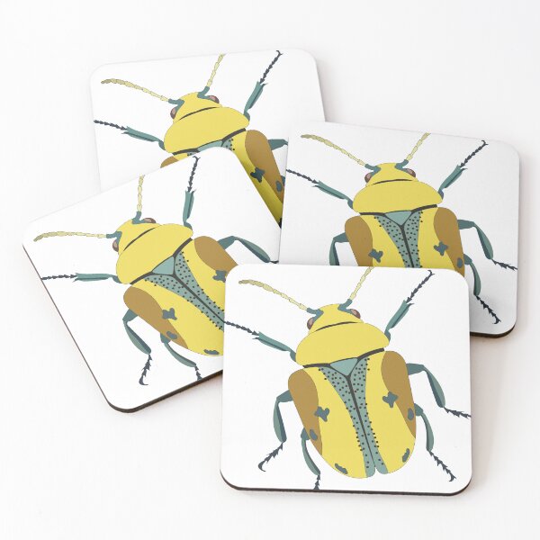 Item preview, Minimal Pattern Beetle Illustration designed and sold by Quiet Chaos.