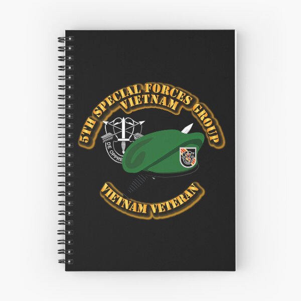 Item preview, SOF - 5th SFG VN - Beret Dagger DUI - V2 designed and sold by Military Insignia Products.