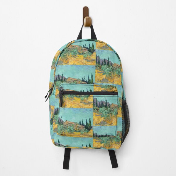 Item preview, Cabanes De Bois Parmi Les Oliviers Et Cypres by Vincent van Gogh: Post‑Impressionist Landscape designed and sold by artofuniverse.