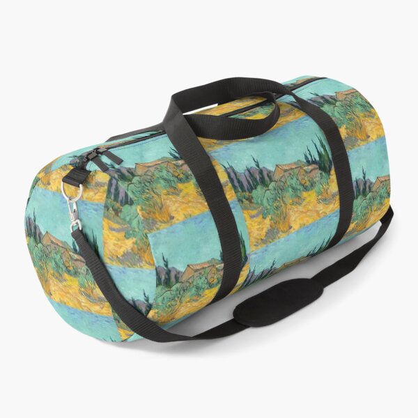 Item preview, Cabanes De Bois Parmi Les Oliviers Et Cypres by Vincent van Gogh: Post‑Impressionist Landscape designed and sold by artofuniverse.